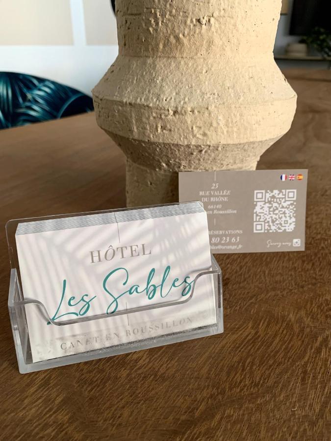 Hotel Les Sables - Urban Style - By Logis Hotels กาเนต์-อ็อง-รูสซียง ภายนอก รูปภาพ